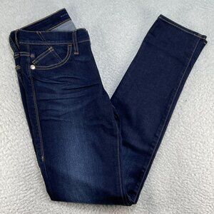Rock & Republic Berlin Skinny Womens Size 4 Low Rise Denim Blue Jeans 27x30